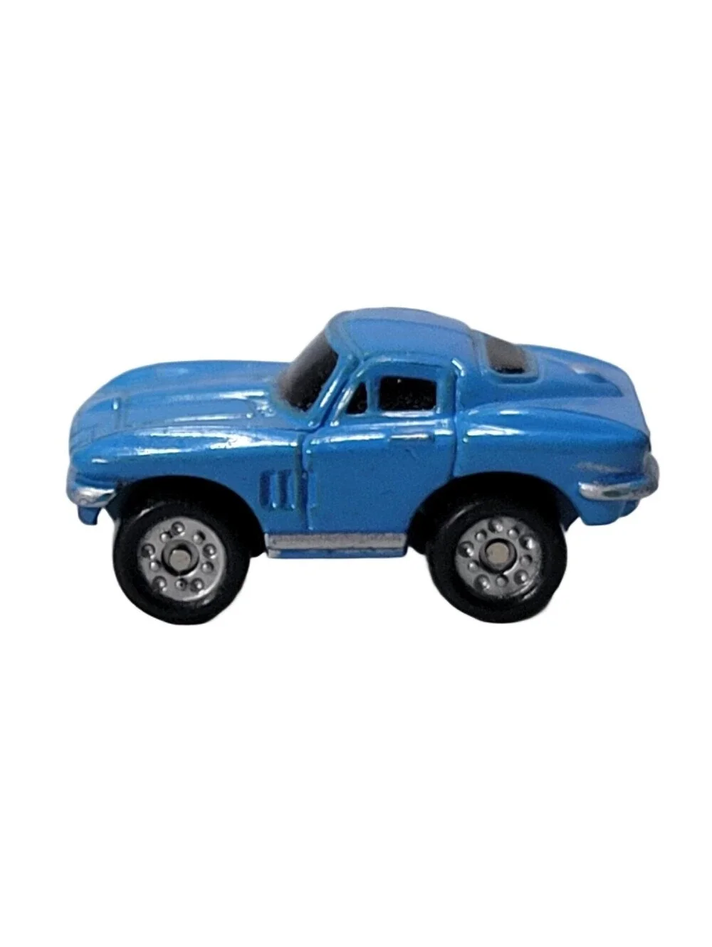 Vintage Micro Machines 1964 Chevy Corvette Stingray Blue 1986 Galoob Car Vtg